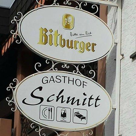 Отель Gasthof Schmitt Мерциг Экстерьер фото